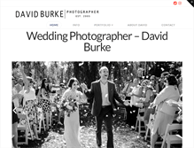 Tablet Screenshot of davidburkephoto.com